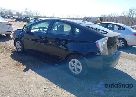 2011 Toyota Prius Two из США, поврежденный, VIN JTDKN3DU2B1458693